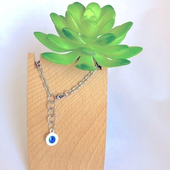 ANKLET Evil Eye Stainless Steel - Picture 3 of 10